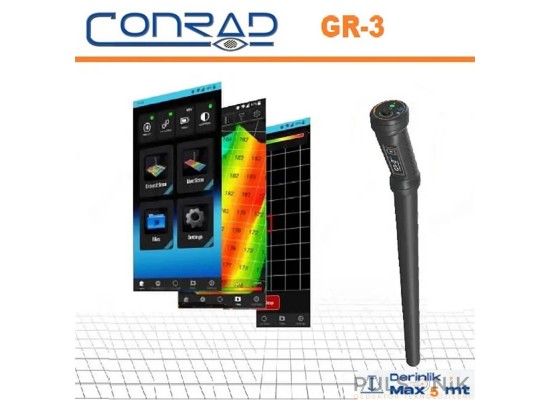 Conrad GR3 Yer Altı Görüntüleme Cihazı (Pulsonik Dedektör) - pulsonik dedektör,