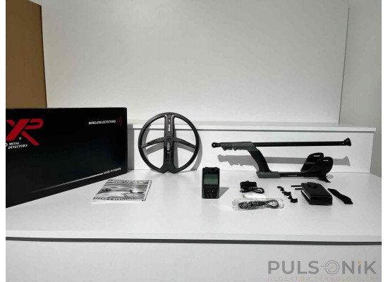 XP Deus – Ana Ünite + 28 cm X35 Başlık + Orijinal Şaft (Pulsonik Dedektör) - pulsonik dedektör,