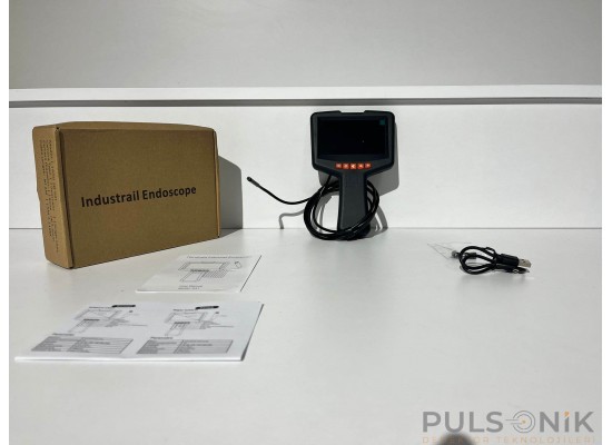 Yılan Kamera 2 Metre 5 mm Sensör – Tek Kamera – Kayıt Yok – Pulsonik Dedektör - altın arama,