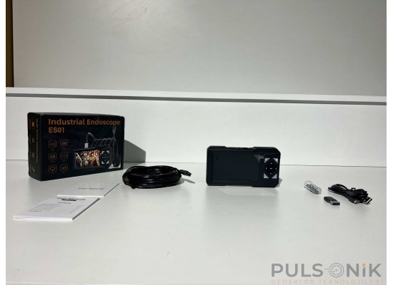 Yılan Kamera 5 Metre 5 mm Sensör – Tek Kamera – Kayıt Var – USB Bağlantılı – Pulsonik Dedektör - pulsonik dedektör,