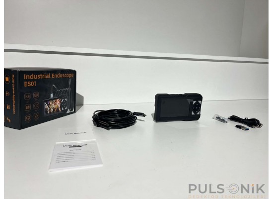 Yılan Kamera 5 Metre 5 mm Sensör – Tek Kamera – Kayıt Var – USB Bağlantılı – Pulsonik Dedektör - pulsonik dedektör,