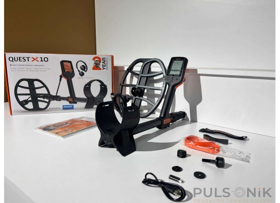 Quest X10 ID Max Su Geçirmez Dedektör – Pulsonik Dedektör - pulsonik dedektör,