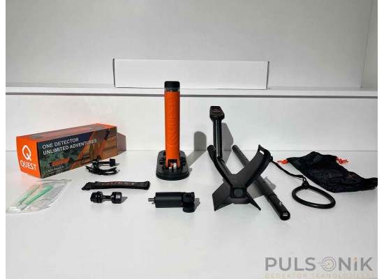 Quest Scuba Tector Pro Elips Başlık – Arama Kolu ile Birlikte – Pulsonik Dedektör - pulsonik dedektör,