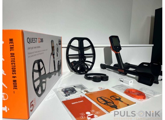 Quest Q35 Su Geçirmez Dedektör – Pulsonik Dedektör - pulsonik dedektör,