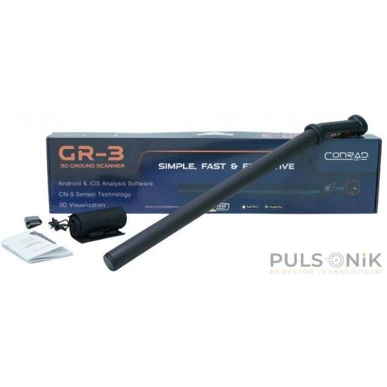 Conrad GR3 Yer Altı Görüntüleme Cihazı (Pulsonik Dedektör) - pulsonik dedektör,