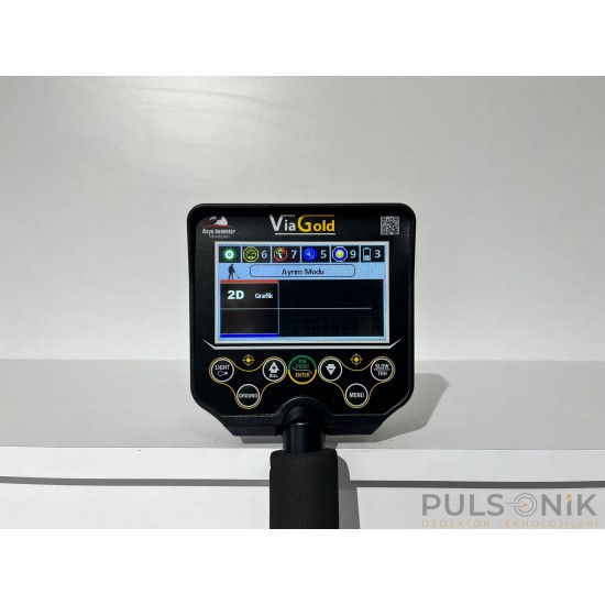 ViaGold Altın Ayrımlı Dedektör – Sıfırdan Farksız – Pulsonik Dedektör - pulsonik dedektör,