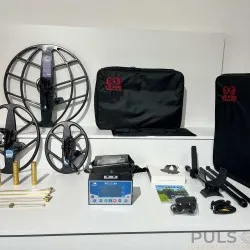 ViaGold A9 Dedektör – 3 Başlık ve Alan Tarama (Pulsonik Dedektör)