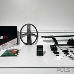 XP Deus 2 – Ana Ünite + 28x34 cm Başlık + Orijinal Şaft (Pulsonik Dedektör)