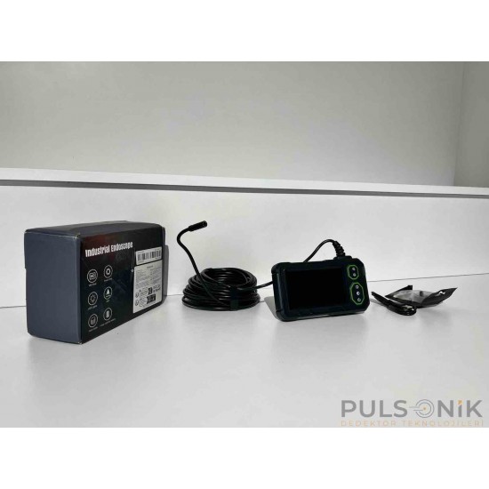 Yılan Kamera – 10 Metre Kablo, 8 mm Sensör, Tek Kamera, Kayıt Yok (Pulsonik Dedektör) - pulsonik dedektör,