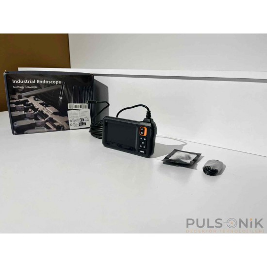 Yılan Kamera – 20 Metre Kablo, 8 mm Sensör, Tek Kamera, Kayıt Yok (Pulsonik Dedektör) - pulsonik dedektör,