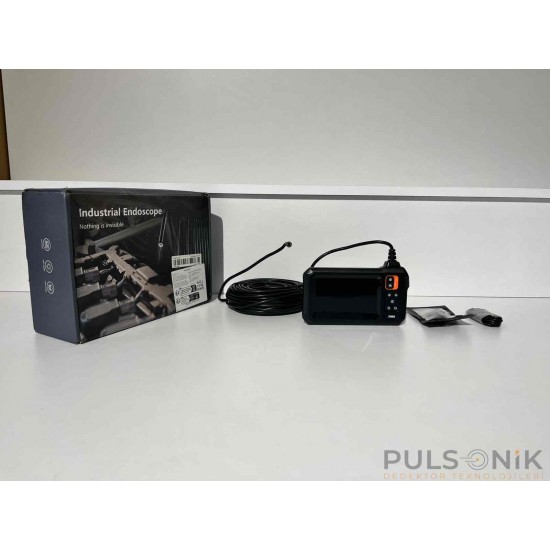 Yılan Kamera – 20 Metre Kablo, 8 mm Sensör, Tek Kamera, Kayıt Yok (Pulsonik Dedektör) - pulsonik dedektör,