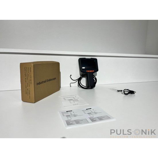 Yılan Kamera 2 Metre 5 mm Sensör – Tek Kamera – Kayıt Yok – Pulsonik Dedektör - altın arama,