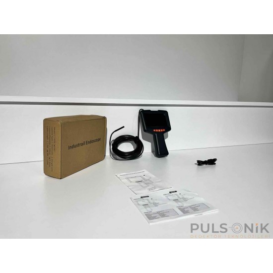 Yılan Kamera 5 Metre 5 mm Sensör – Tek Kamera – Kayıt Yok – Pulsonik Dedektör - pulsonik dedektör,