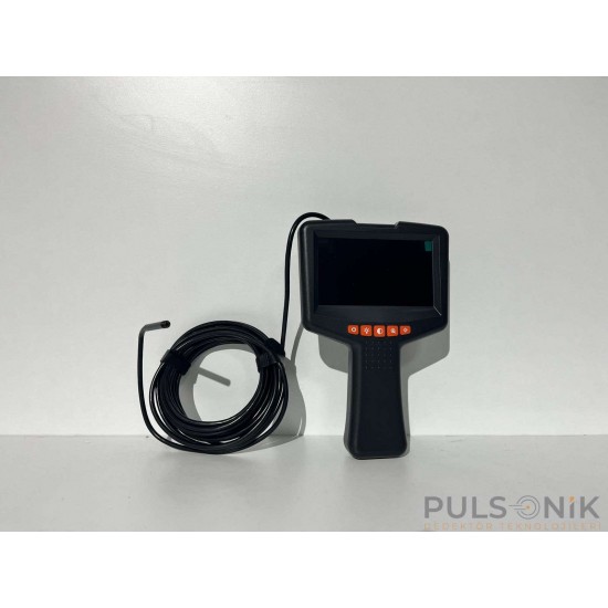 Yılan Kamera 5 Metre 5 mm Sensör – Tek Kamera – Kayıt Yok – Pulsonik Dedektör - pulsonik dedektör,