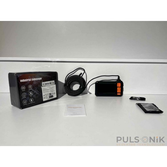 Yılan Kamera 10 Metre 8 mm Sensör – Tek Kamera – Kayıt Var – Pulsonik Dedektör - pulsonik dedektör,