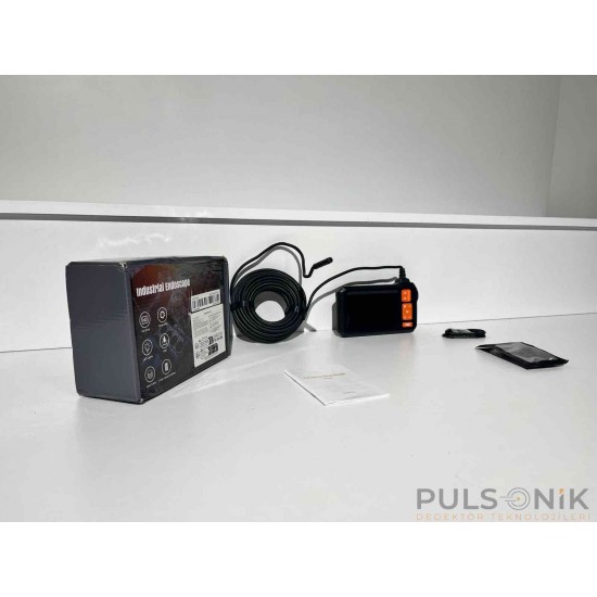 Yılan Kamera 10 Metre 8 mm Sensör – Tek Kamera – Kayıt Var – Pulsonik Dedektör - pulsonik dedektör,