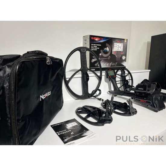 Nokta Impact Pro + Pro Full Paket 4 Başlık – Sıfırdan Farksız – Sadece Bizde – Pulsonik Dedektör - pulsonik dedektör,