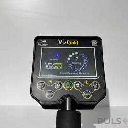 ViaGold Altın Ayrımlı Dedektör – 3 Başlıklı 60 cm Başlık Dahil – Pulsonik Dedektör