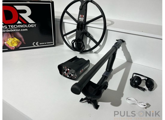 RDR Maxx Dedektör 38 Başlıklı 6 kHz RDR Maxx dedektör 38 cm başlıklı altın arama cihazı