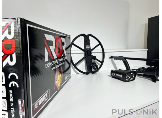 RDR Maxx Dedektör 38 Başlıklı 6 kHz RDR Maxx dedektör 38 cm başlıklı altın arama cihazı